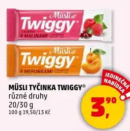 Penny Market Müsli tyčinka twiggy nabídka