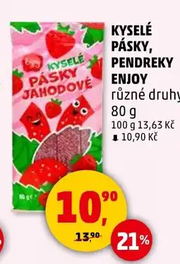 Penny Market Kyselé pásky, pendreky enjoy nabídka