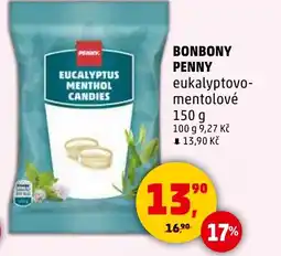 Penny Market Bonbony penny eukalyptovo- mentolové nabídka