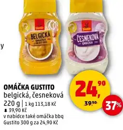 Penny Market Omáčka gustito belgická, česneková nabídka