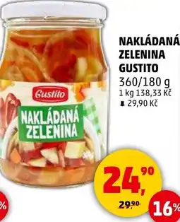 Penny Market Nakládaná zelenina gustito nabídka