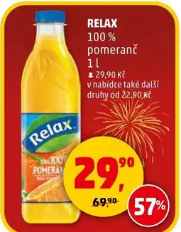 Penny Market Relax 100 % pomeranč nabídka