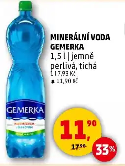 Penny Market Minerální voda gemerka nabídka