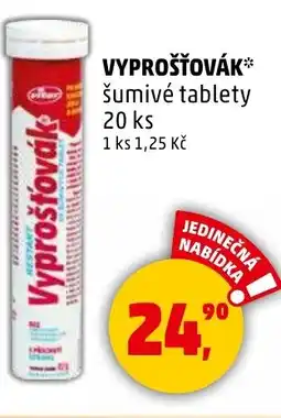 Penny Market Vyprošťovák šumivé tablety nabídka