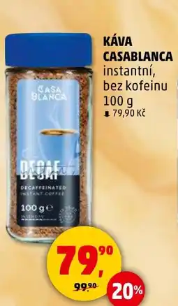 Penny Market Káva casablanca instantní, bez kofeinu nabídka