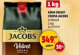 Penny Market Káva velvet crema jacobs nabídka