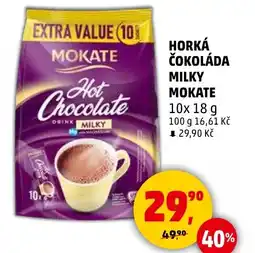 Penny Market Horká čokoláda milky mokate nabídka