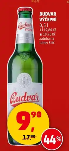 Penny Market Budvar výčepní nabídka