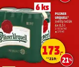 Penny Market Pilsner urquell světlý ležák nabídka