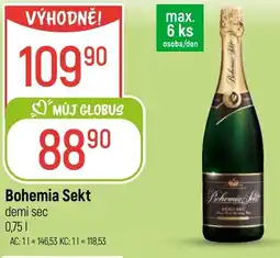 Globus Bohemia Sekt demi sec nabídka