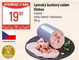 Globus Lyonský šunkový salám Globus krájený nabídka