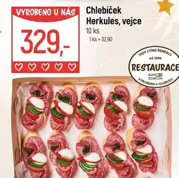 Globus Chlebíček Herkules, vejce nabídka