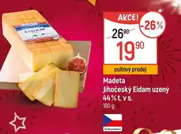 Globus Madeta Jihočeský Eidam uzený 44% t.v s. nabídka