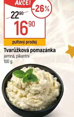 Globus Tvarůžková pomazánka nabídka