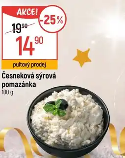 Globus Česneková sýrová pomazánka nabídka