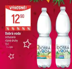 Globus Dobrá voda ochucená nabídka