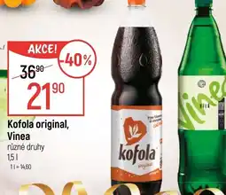 Globus Kofola original, Vinea nabídka