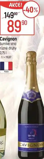 Globus Cavignon šumivé víno nabídka