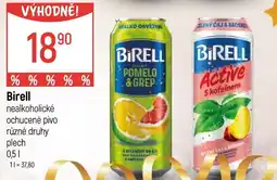 Globus Birell nealkoholické ochucené pivo nabídka