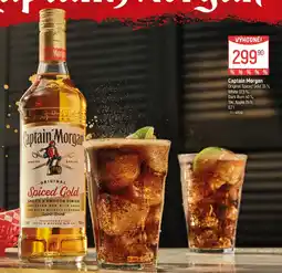 Globus Captain Morgan Original Spiced Gold 35%, White 37,5%, Dark Rum 40%, Tiki, Apple 25% nabídka