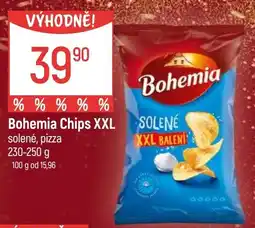 Globus Bohemia Chips XXL solené, pizza nabídka