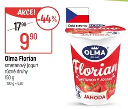 Globus Olma Florian smetanový jogurt nabídka
