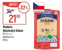 Globus Madeta Jihočeský Eidam 30% t. vs. plátkový sýr nabídka