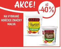 Globus Na vybrané hořčice značky Malva nabídka