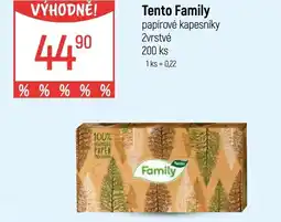 Globus Tento Family papírové kapesníky nabídka