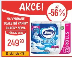 Globus Na vybrané toaletní papíry značky Zewa nabídka