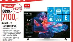 Globus TCL Smart LED Televizor 50P6K nabídka