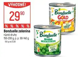 Globus Bonduelle zelenina nabídka