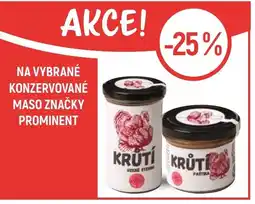 Globus Na vybrané konzervované maso značky Prominent nabídka