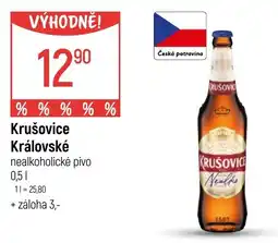Globus Krušovice Královské nabídka