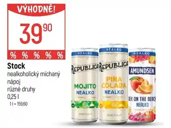 Globus Stock nealkoholický míchaný nápoj nabídka