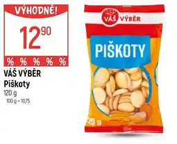 Globus VÁŠ VÝBĚR Piškoty nabídka