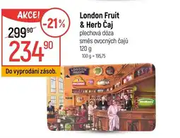 Globus London Fruit & Herb Čaj nabídka