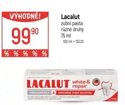 Globus Lacalut zubní pasta nabídka