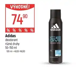 Globus Adidas deodorant nabídka