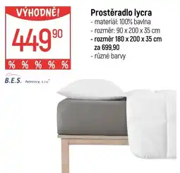 Globus Prostěradlo lycra nabídka