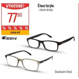 Globus Čtecí brýle nabídka