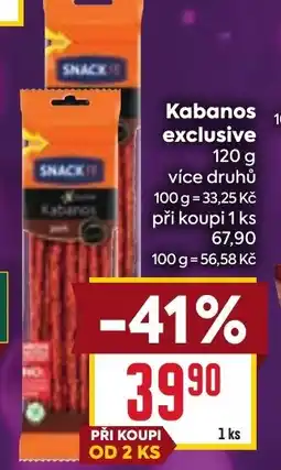 Billa Kabanos exclusive nabídka