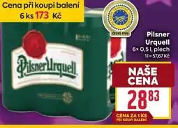 Billa Pilsner Urquell nabídka