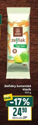 Billa Zelňáky šumavské klasik nabídka