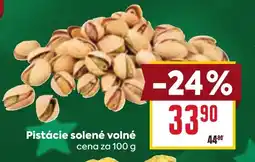 Billa Pistácie solené volné nabídka