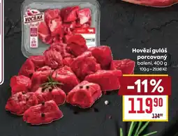 Billa Hovězí guláš porcovaný nabídka