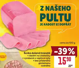 Billa Šunka dušená hranatá nabídka