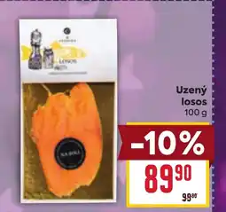 Billa Uzený losos nabídka