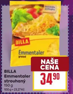 Billa BILLA Emmentaler strouhaný nabídka