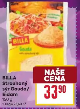 Billa BILLA Strouhaný sýr Gouda/ Eidam nabídka